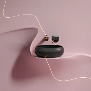 Раковина Ceramica Nova Element CN6050MB 36см чёрный матовый